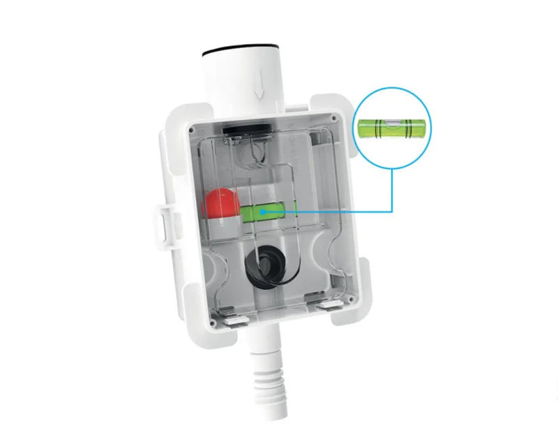 Sifone A Secco Anti-Odore Regio – TRASPARENTE ED ESTRAIBILE