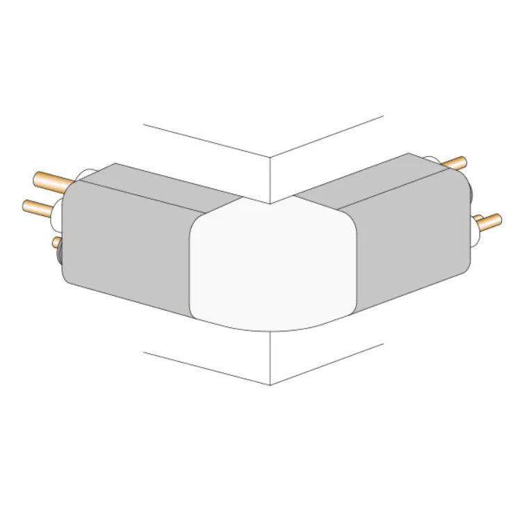 Angolo Esterno Per Canaline – 35×30 | 65×50 | 90×65