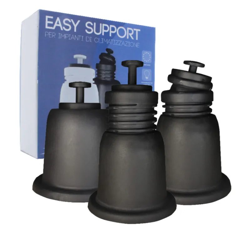 Supporto Base Ø 100 Mm – KIT 4 PEZZI, REGOLABILE IN ALTEZZA