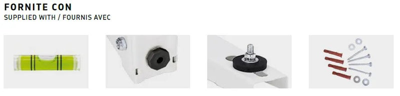 Coppia Di Staffe Universali Regolabili S-274 – PER CLIMATIZZATORI E CONDIZIONATORI