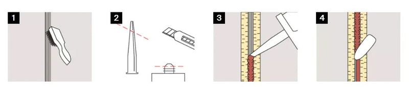 Silicone Acrilico Sa 310-Bianco Sa Bi – SIGILLANTE MULTIUSO PER APPLICAZIONI INTERNE