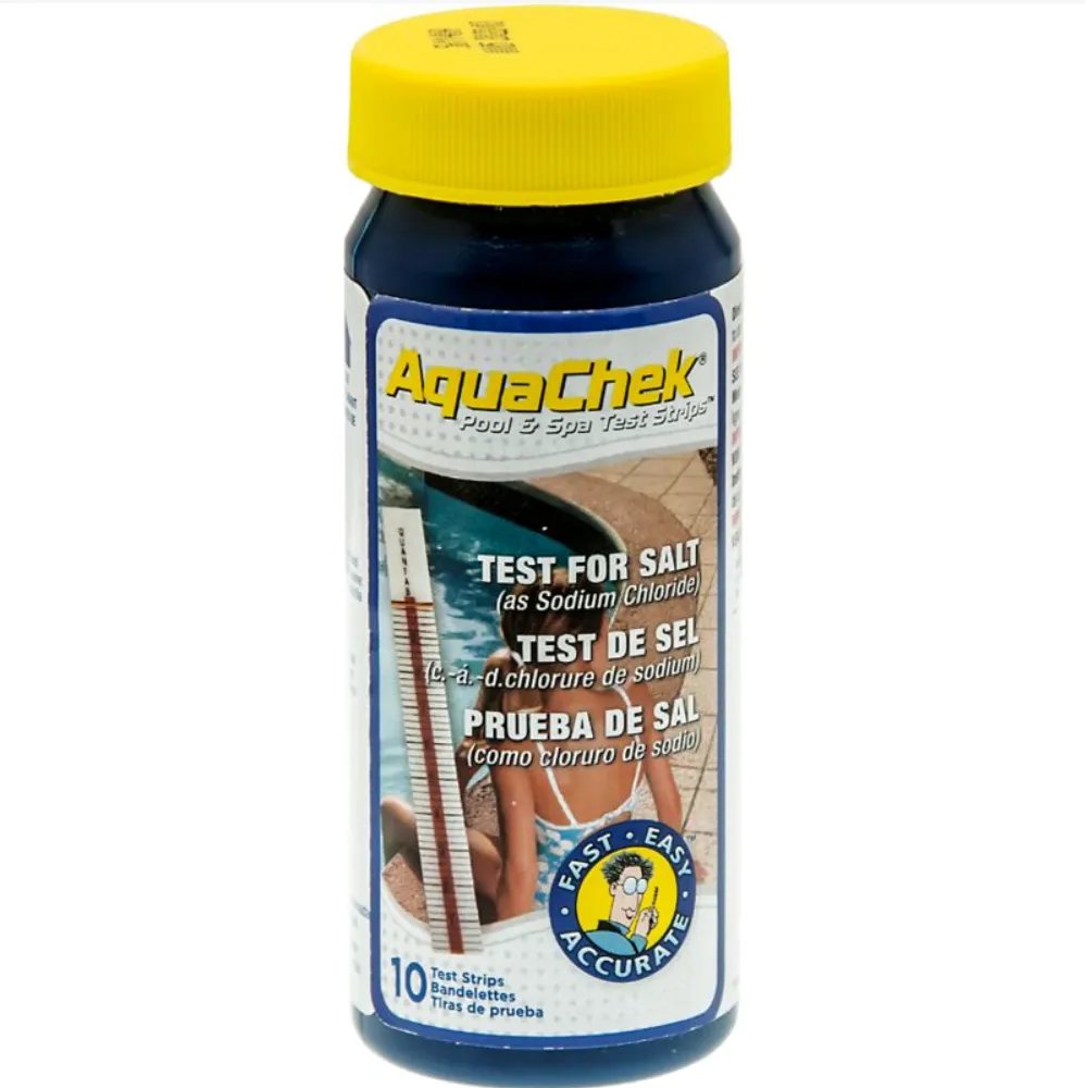 Strisce Analitiche Aquachek Salt – TEST RAPIDO PER LIVELLI DI SALE IN PISCINA