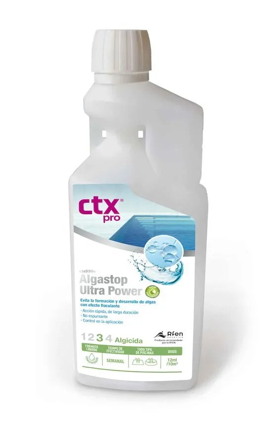 Ctx-530C Algastop Ultra Power – ALGHICIDA ULTRA CON AZIONE FLOCCULANTE