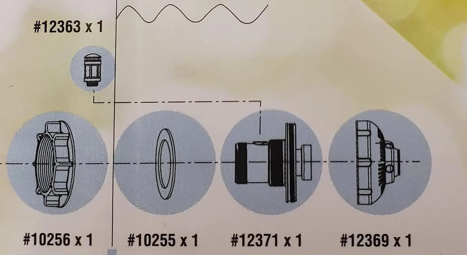 Set Di Ugelli D'Aria Di Ingresso Per Piscina Fuori Terra – COMPATIBILE CON POMPE INTEX