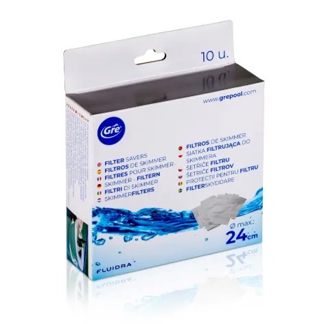 Filtri Salvaschermo Per Skimmer – 10 PEZZI, COMPATIBILI CON CESTELLI Ø24 CM