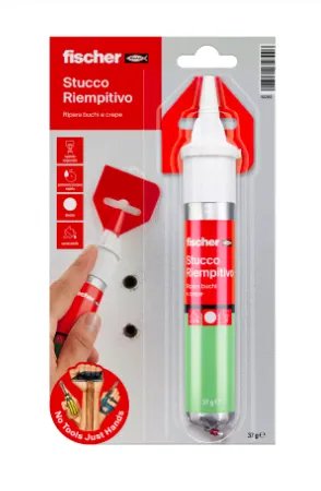 Stucco Riempitivo – RIPARAZIONE FACILE DI FORI E CREPE, PRONTO ALL’USO