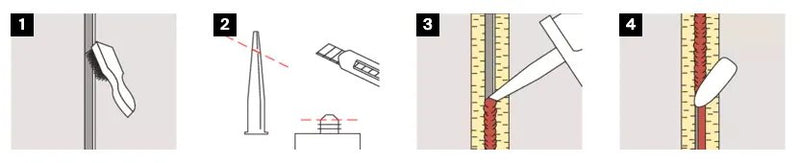 Dec Cemento Espresso – STUCCO AD ALTE PRESTAZIONI PER GIUNTI E RIPARAZIONI