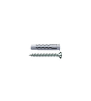 Tassello Nylon Con Bordo 10X50 Con Vite – CONFEZIONE DA 25 PZ