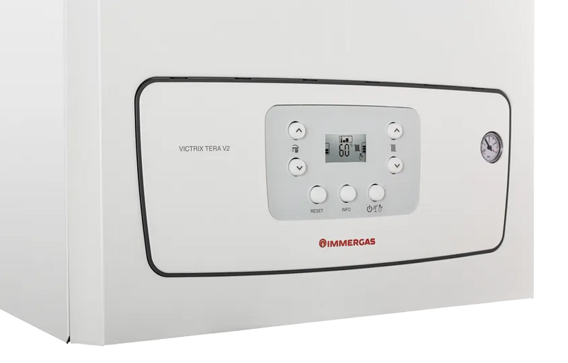 Victrix Tera 24 V2 – CALDAIA MURALE A CONDENSAZIONE + KIT TRONCHETTI FLANGIATI Ø80/80 IN OMAGGIO