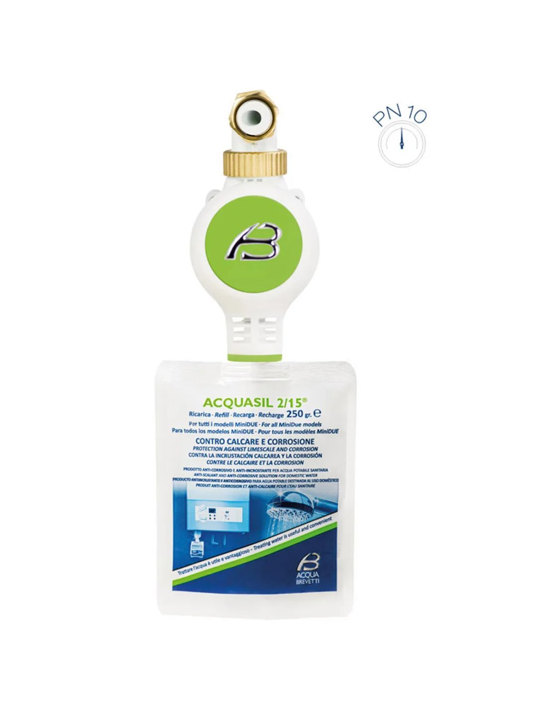 Sistema Anticalcare Con Ricarica Liquida Minidue – POMPA DOSATRICE VOLUMETRICA