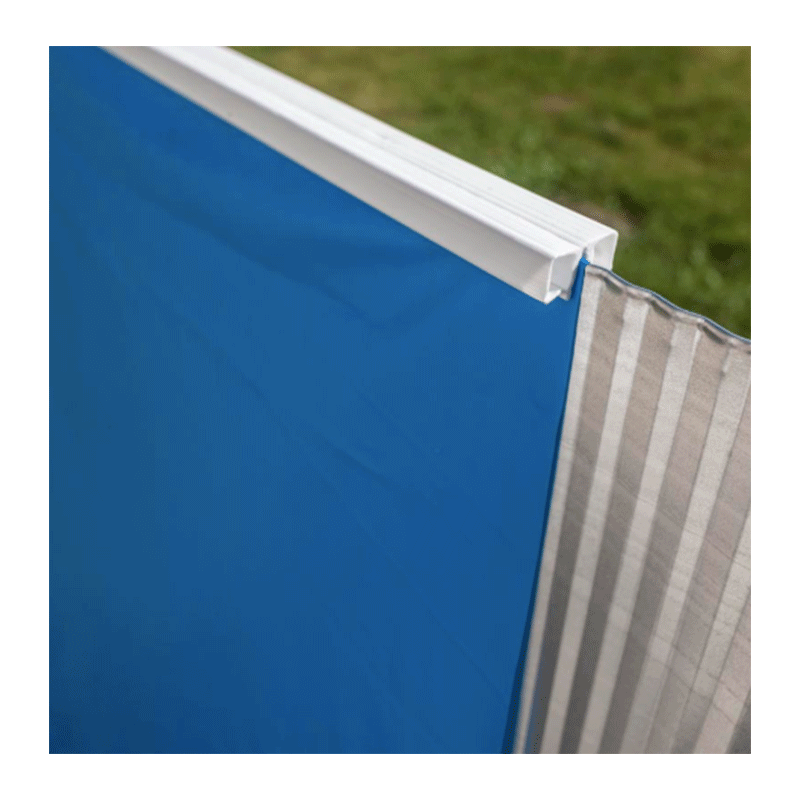 Rivestimento blu per piscina rotonda Ø 350 x 120 cm – PVC 40/100 – sistema a sospensione