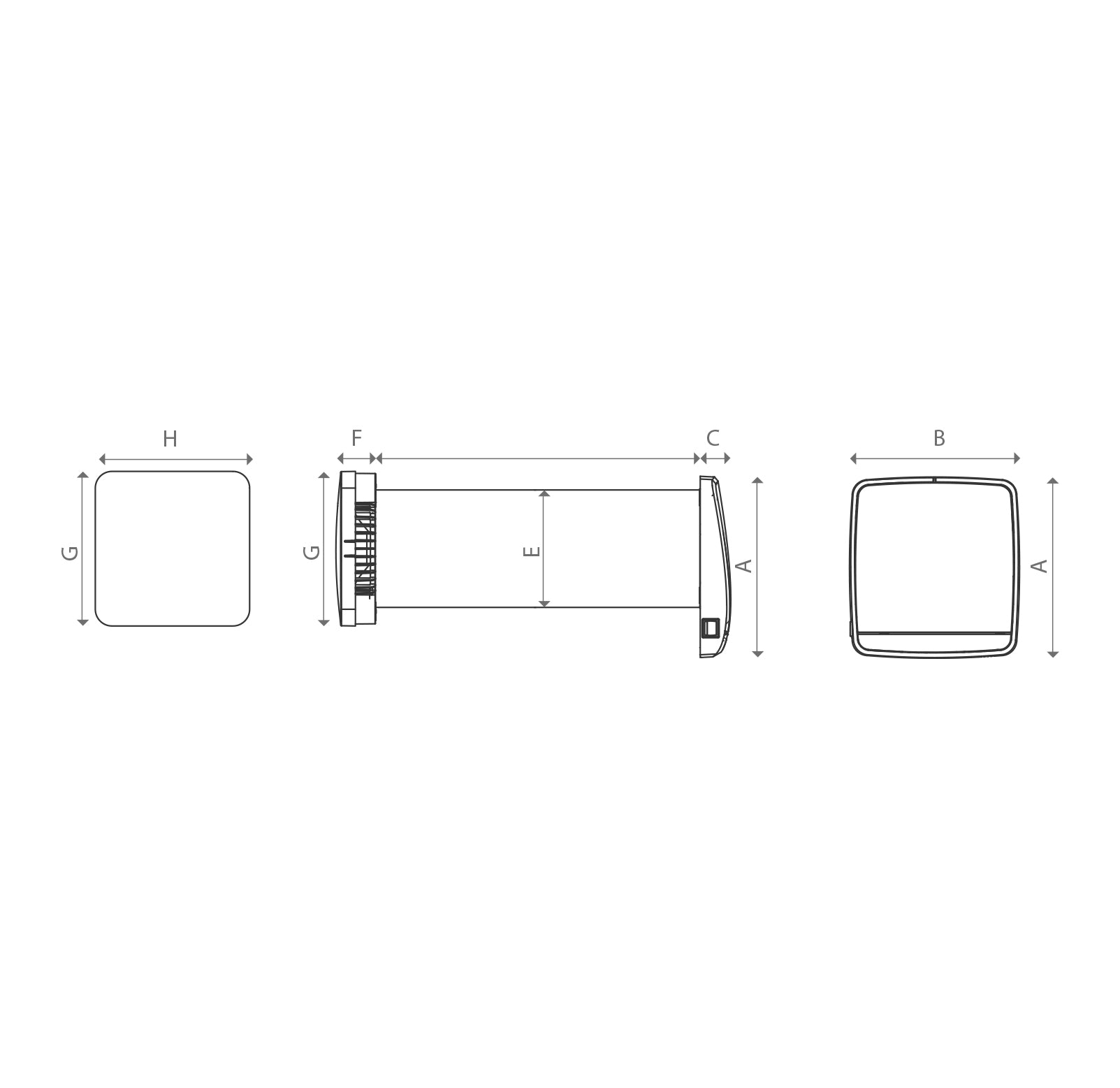 Recuperatore di Calore Puntuale VMC SPECTRE – Diametro 100 e 160 mm