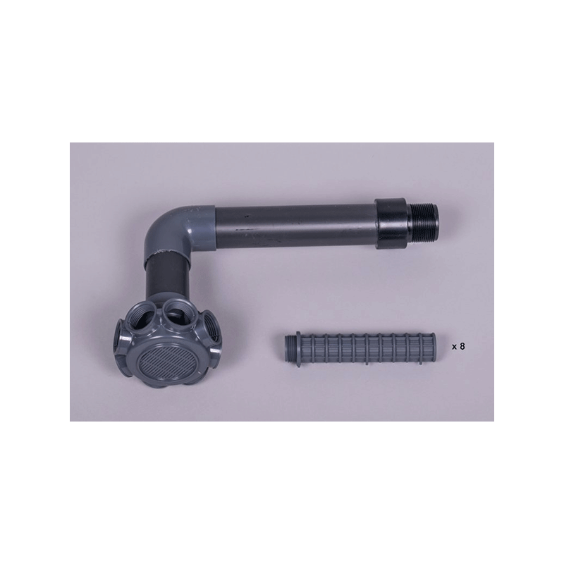Kit collettore D.600 originale Fluidra per filtro piscina STARFLOW e SUPERPOOL
