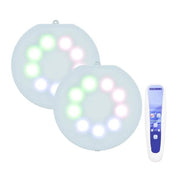 Kit 2 Lampade Led Piscina Wireless + Telecomando Lumiplus Flexi V1 Rgb Astralpool