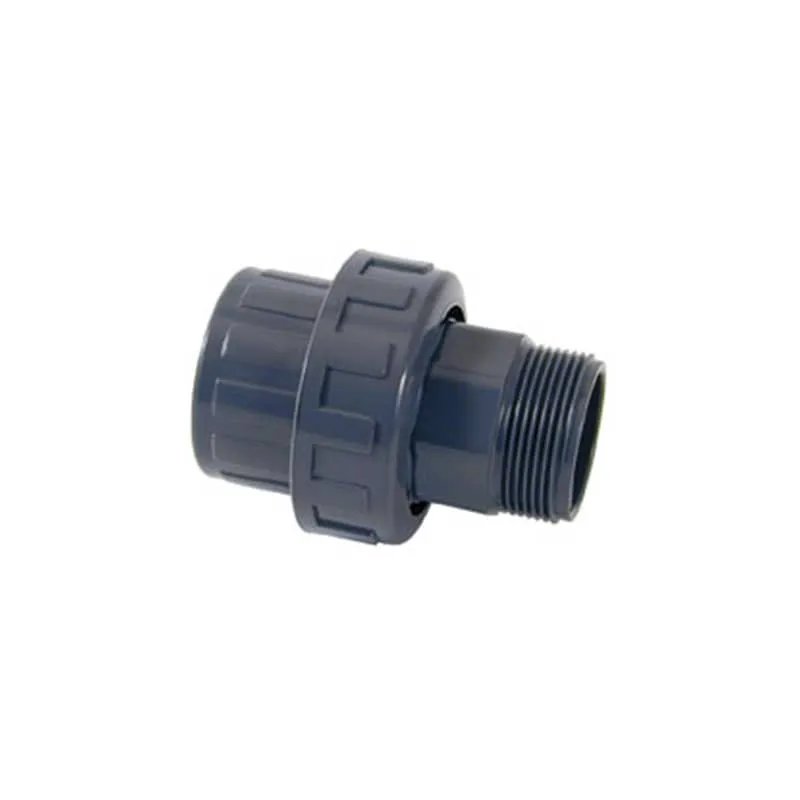 Bocchettone Pvc Filettato Maschio Incollaggio - (VARIE MISURE)
