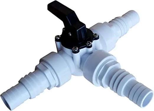 Valvola A Tre Vie Con Attacco D. 32/38