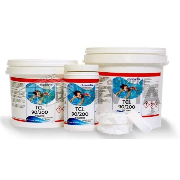 Pastiglie Tricloro 20G 1 Kg Chemartis
