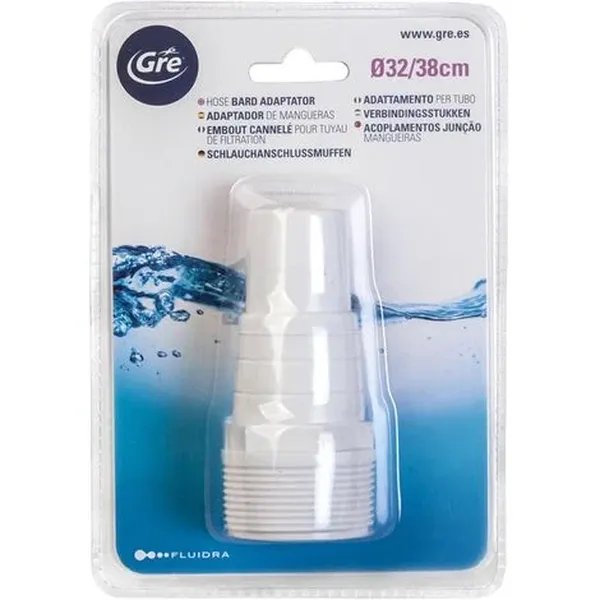 Adattatore Per Tubi D.38 Con Attacco Filettato