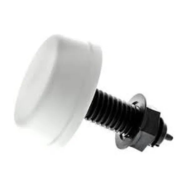 Pulsante Pneumatico In Gomma Bianca