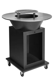 Barbecue Tondo Antracite Modello Ulisse