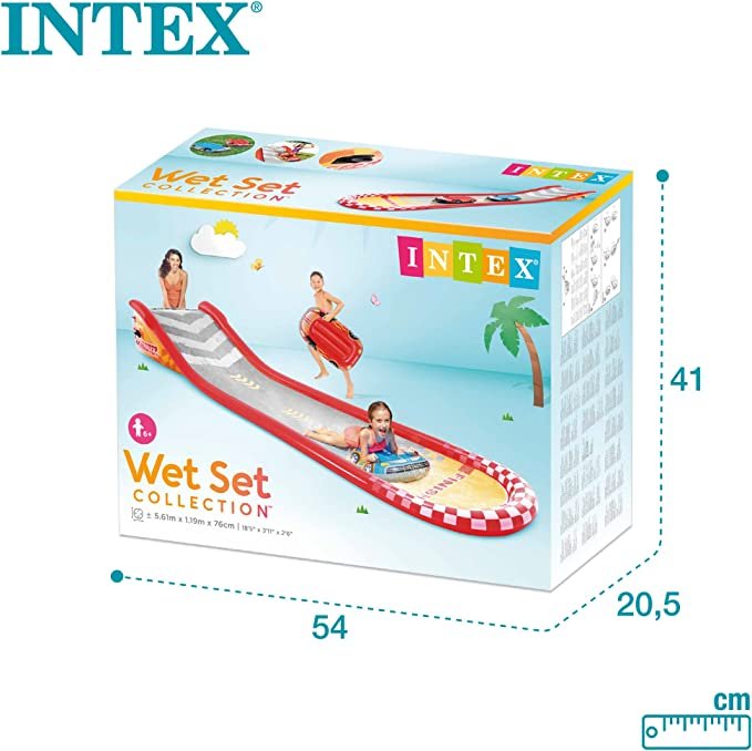 Scivolo Racing Fun 561X190X76 Cm Intex
