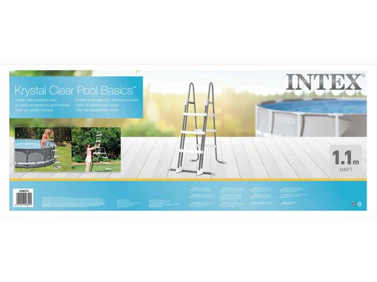 Scaletta Di Sicurezza 91 - 107 CM PER PISCINE FUORI TERRA INTEX