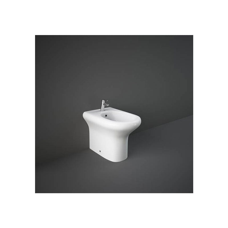 Bidet filo muro RAK-COMPACT bianco alpino 370x510 mm