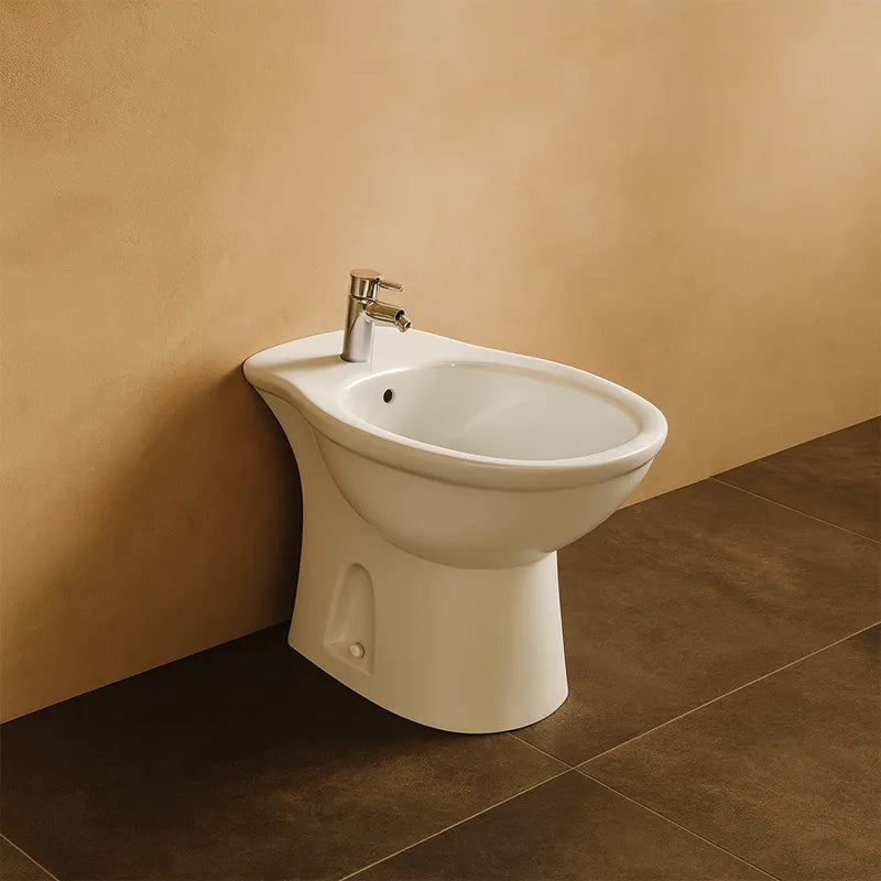 Bidet A Pavimento Rak Karla - BIANCO ALPINO