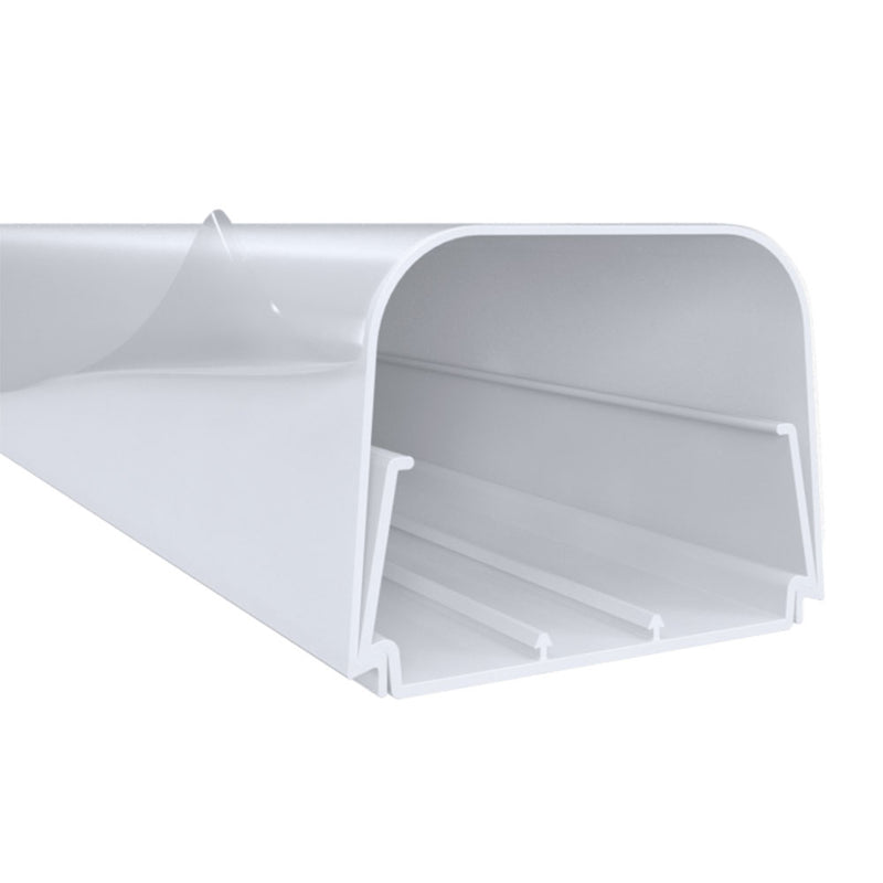 Canalina EURO SPLIT VECAM 65x50 mm o 90x65 mm – per condizionatori