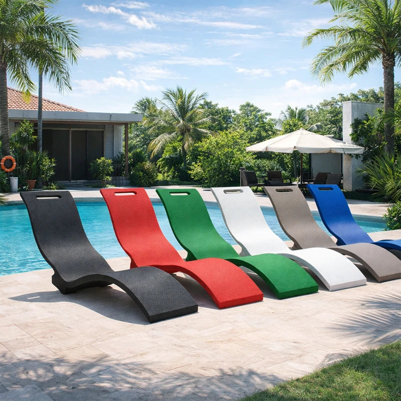 Chaise longue Serendipity S010 Arkema Design in polietilene HD