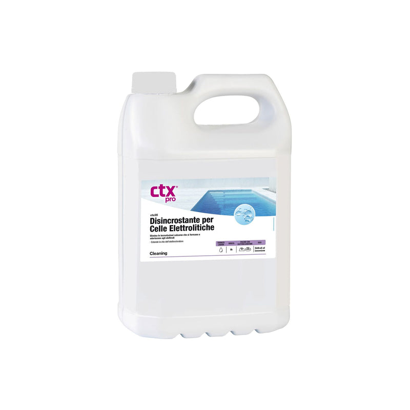 Disincrostante CTX-35 per celle elettrolisi piscina 5L — BRAYGROUP