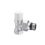 Detentore a squadra Arteclima 1/2" cromato con attacco M24x19 per tubo ferro o multistrato

