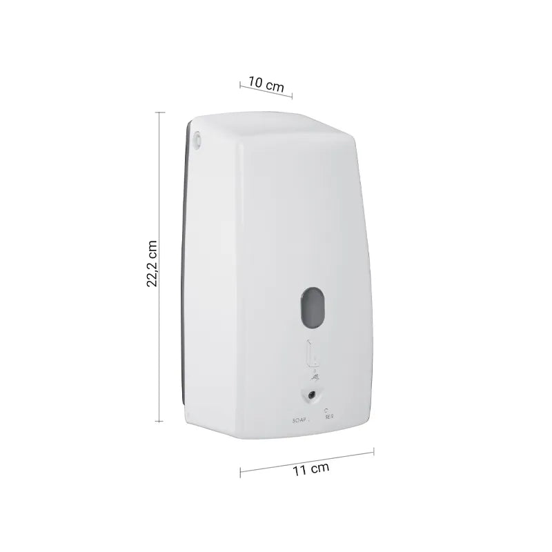 Vista frontale distributore sapone automatico Gedy Feel