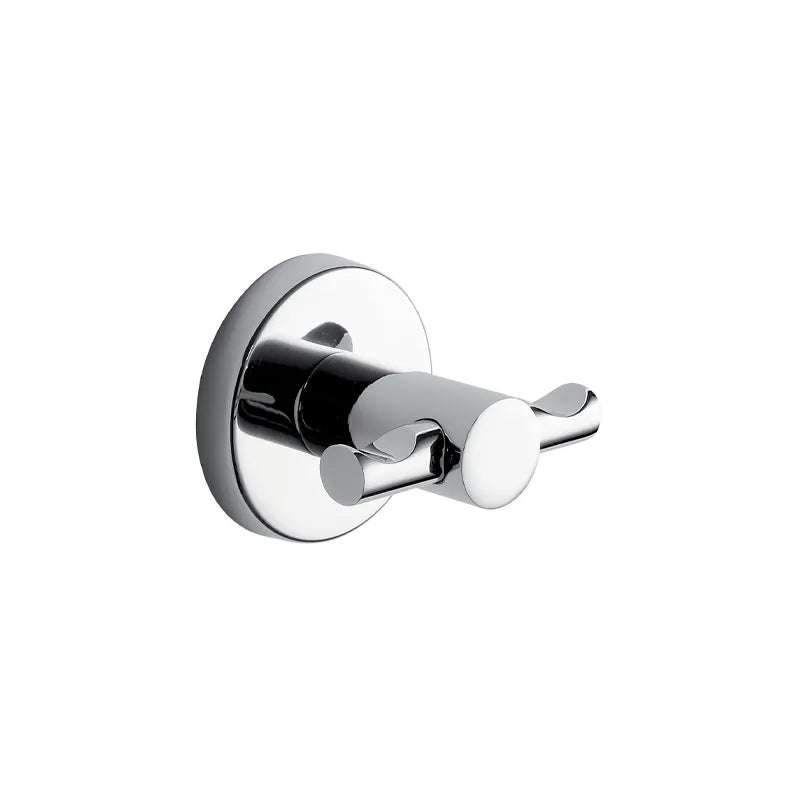 Appendiabiti doppio Felce Plus Gedy cromato in acciaio inox
