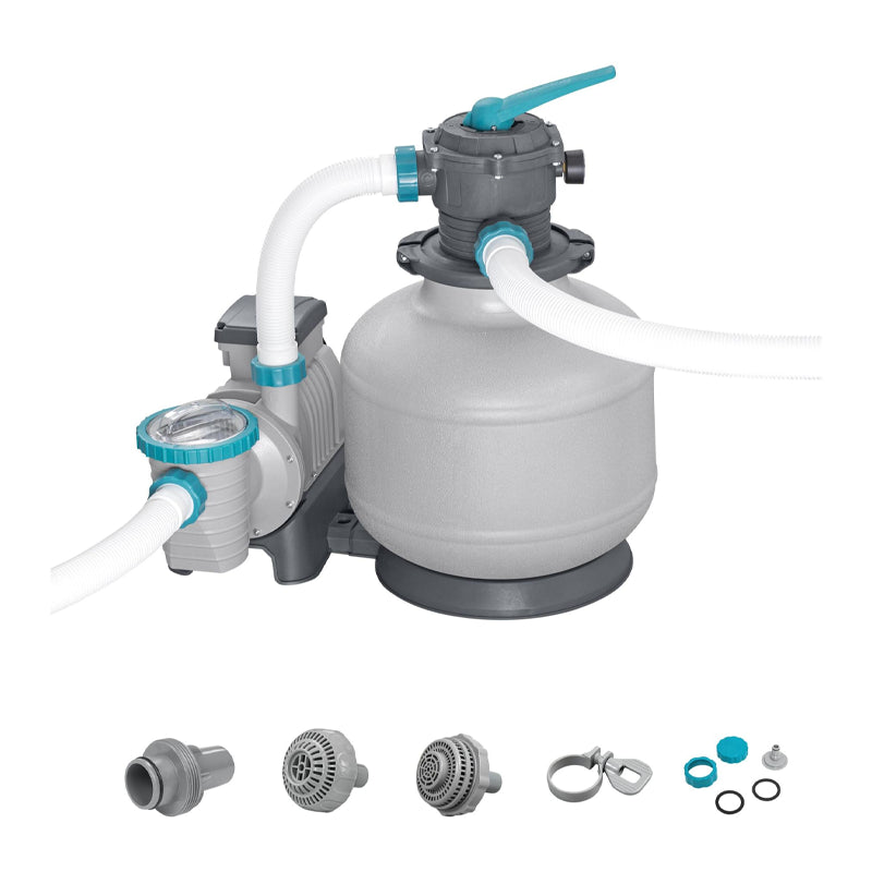 Filtro a Sabbia Bestway 11355 L/H 500W – Pompa Filtro per Piscina Fuori Terra