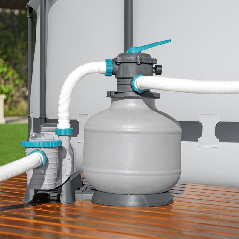 Pompa filtro sabbia Bestway 58486 con timer integrato e manometro