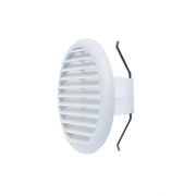 griglia circolare bianca in plastica diametro 180 mm