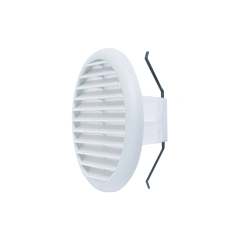 griglia circolare bianca in plastica diametro 180 mm