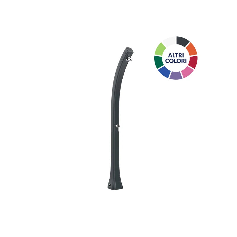Doccia solare da giardino Happy Five F500 con serbatoio 24 litri