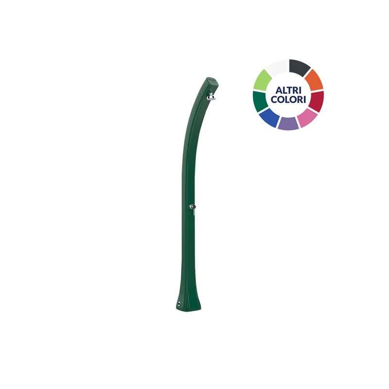 Doccia solare da giardino Happy Five F500 con serbatoio 24 litri