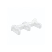 Appendiabiti multiplo Junior Gedy bianco con 3 ganci