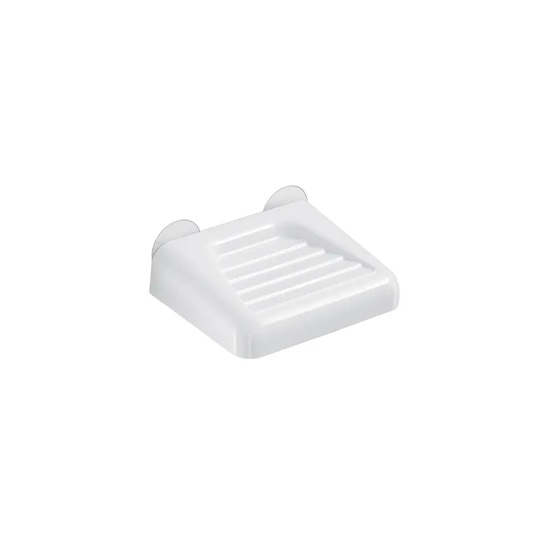 Accessorio bagno portasapone a muro bianco moderno