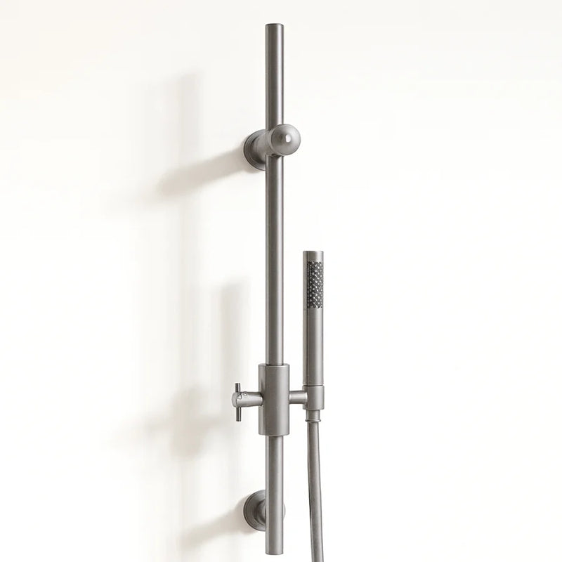 Saliscendi doccia moderno con doccetta monogetto anticalcare