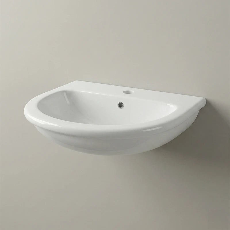 Lavabo Rak Karla 50,5X40,5Cm - BIANCO ALPINO