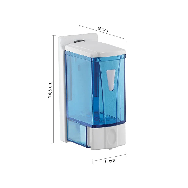 Vista frontale dispenser Gedy Marlin bianco