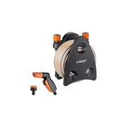 Mini Set Utility Claber 9028 portatubo compatto 10 m con pistola e raccordi giardino
