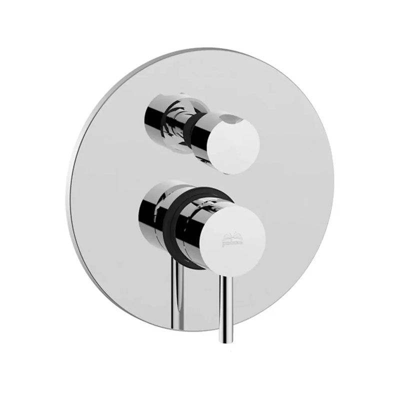 Miscelatore Incasso Doccia Light Cromato - CON CARTUCCIA DEVIATORE E PIASTRA Ø200MM