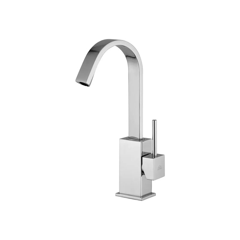 Miscelatore Lavabo Bocca Alta Level Cromato Con Piletta Di Scarico 1"1/4 - PAFFONI