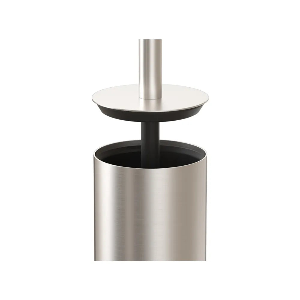 aPiantana bagno Metaform Poseidon con portarotolo e portascopino
