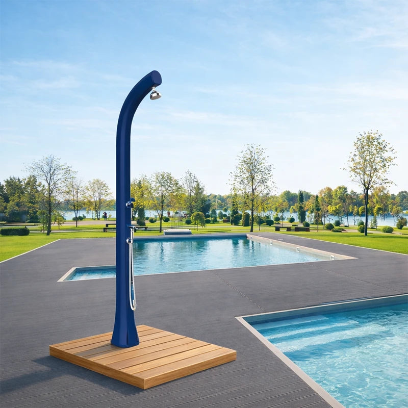 piatto doccia okumé per esterno